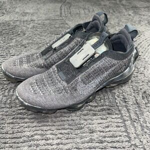 Nike Air VaporMax 2020 FlyEase Men's 7.5 Gray Multicolor Flyknit Slip-On Running